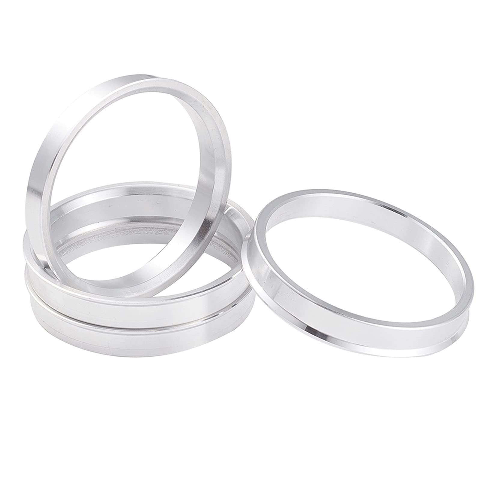 Zentrierringe,Felgen Ringe 4 STÜCKE Aluminiumlegierung Rad Hub Center Ringe 67.1mm OD bis 54.1 56.1 56.6 57.1 58.1 60.1 63.4 64.1 65.1 66.1 66.6mm ID(67.1-58.1mm) von GBSONGJIN