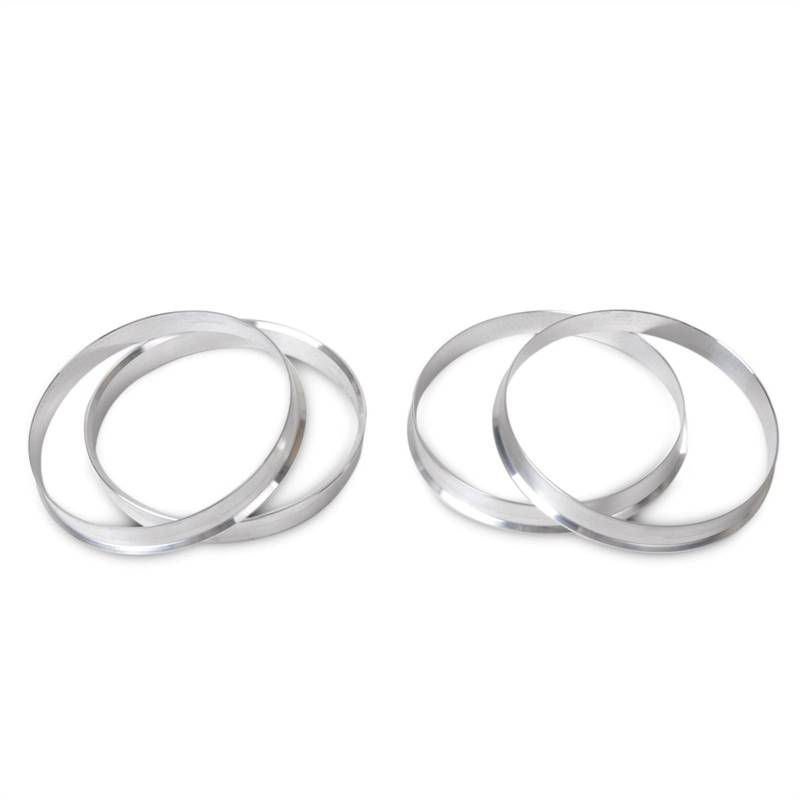 Zentrierringe,Felgen Ringe 4 Stücke Aluminium Nabenringe |72.6mm Hub Bis 74,1 MM Verwendung Passend Für BMW 1 3 4 5 7 Serie X1, X3, X4, X5, X6 von GBSONGJIN