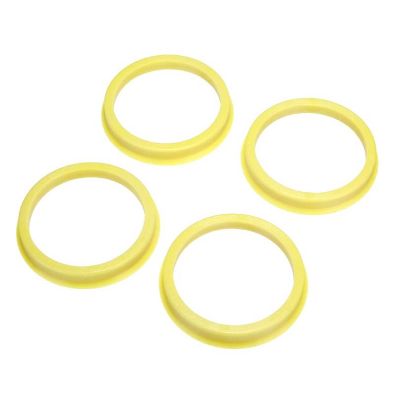 Zentrierringe,Felgen Ringe 4 stücke 66,6 bis 57,1mm Kunststoffauto-Radmitte Kragen Hub Central Ring von GBSONGJIN
