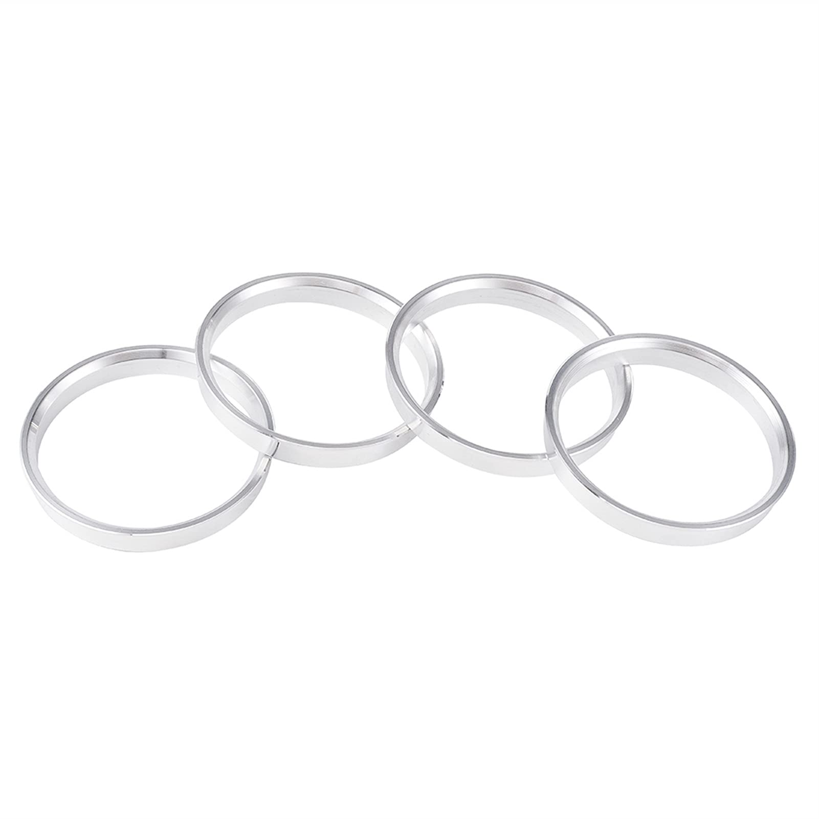 Zentrierringe,Felgen Ringe 4 stücke Aluminiumlegierung Auto Hub Centric Ringe Rad Spacer Center Ring 73.1-66.45 73.1-66.6 73.1-67.1 73.1-70.3 73.1-72.6mm(73.1-72.6mm) von GBSONGJIN