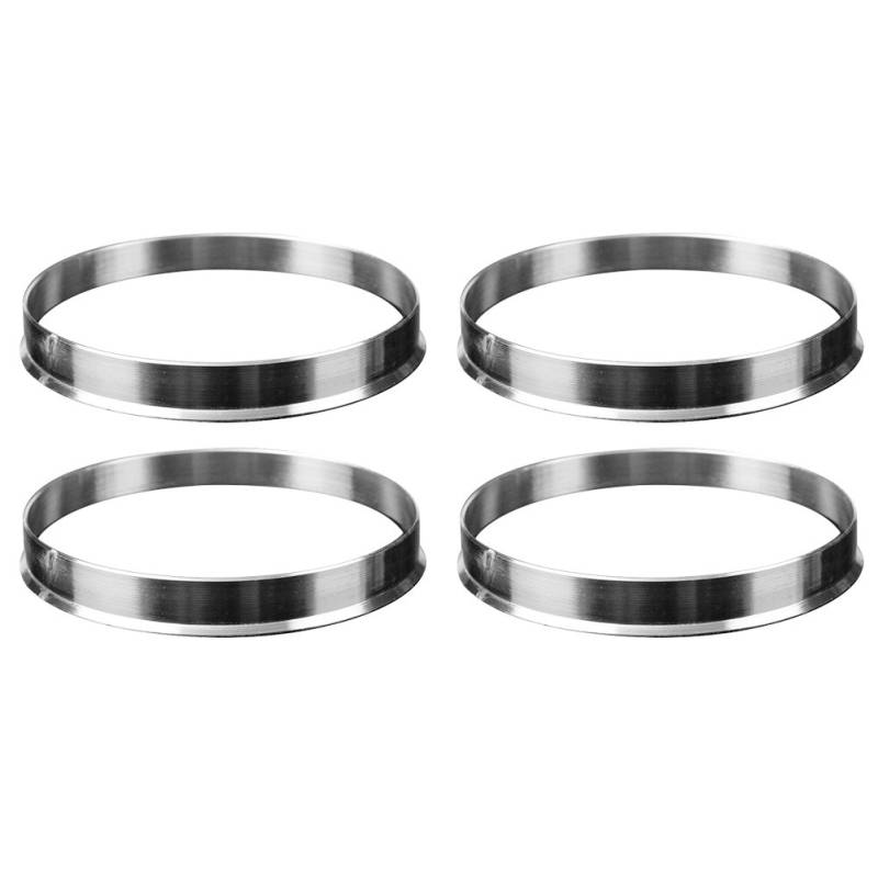 Zentrierringe,Felgen Ringe 4 x Universal Aluminium Hub Centric Ringrad Spacer Set 74.1mm O/D 72.6mm von GBSONGJIN