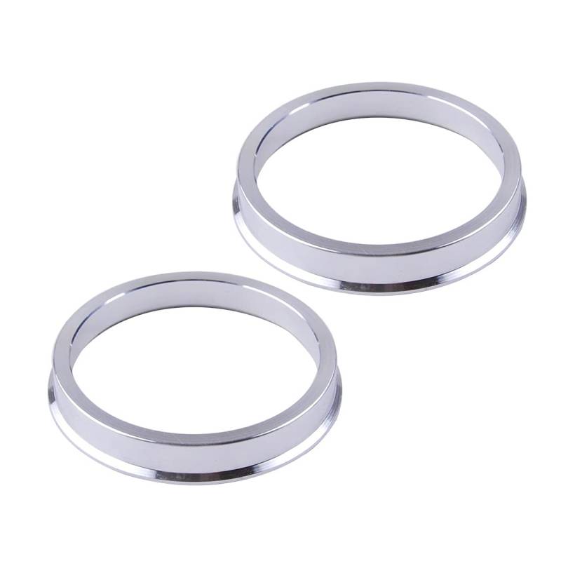 Zentrierringe,Felgen Ringe Silber Auto 4 stücke Aluminiumlegierung Rad Hub Zentralringe od 67.1mm ID 60.1mm Universalzubehör von GBSONGJIN