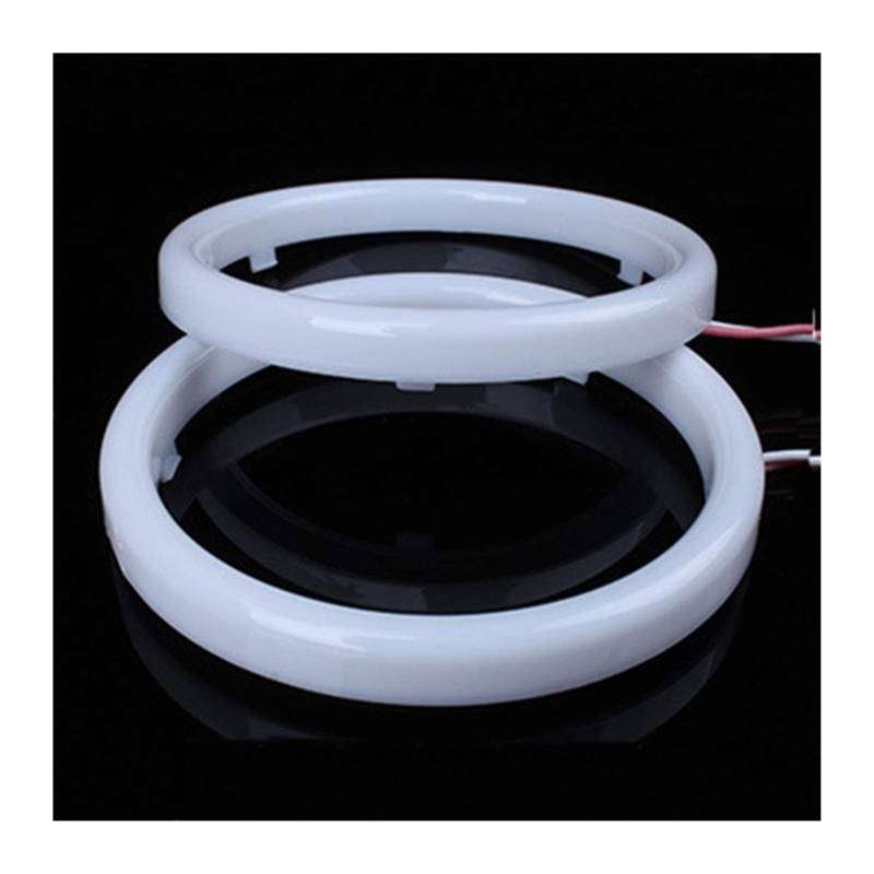 Angel Eyes LED Halo Ring Scheinwerfer DRL Universal für Auto Moto Motorrad Zubehör DC 12V (100MM) von GBZIJIE