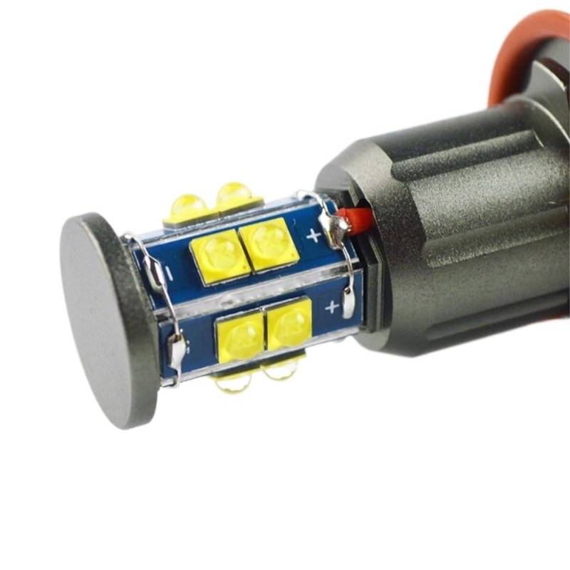 Angel Eyes,Angel Eye Halo 2 * 120W 240W H8 Angel Eyes LED-Marker XTE 4800LM Weiß 7000k for E90 E92 X5 E71 X6 E82 M3 E60 E70 von GBZIJIE