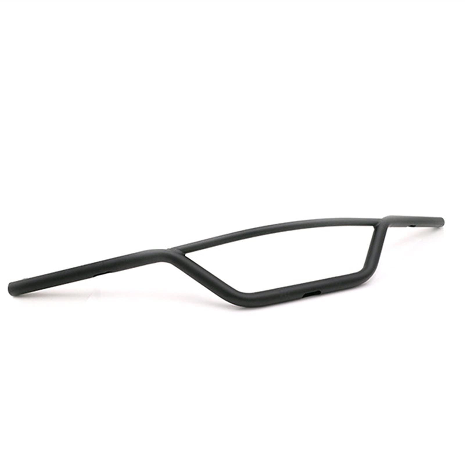 Motorrad Lenker,Enduro Lenker Motorrad 22mm 25mm Lenkrad Lenker Retro Motorrad Griff Bars für XL883 XL1200 x 48 Dyna Softail Chopper Cafe Racer(22mm Black) von GBZIJIE