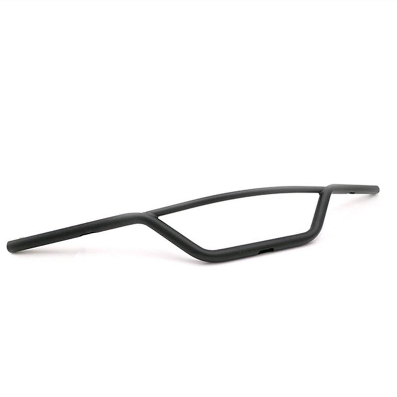 Motorrad Lenker,Enduro Lenker Motorrad 22mm 25mm Lenkrad Lenker Retro Motorrad Griff Bars für XL883 XL1200 x 48 Dyna Softail Chopper Cafe Racer(22mm Black) von GBZIJIE
