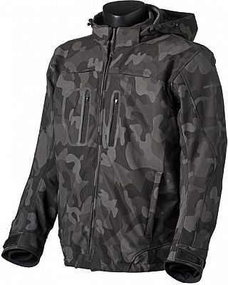 GC Bikewear Downtown Camo, Textiljacke - Dunkelgrau/Grau - M von GC Bikewear