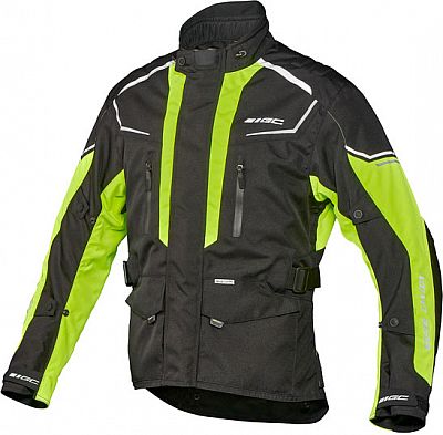GC Bikewear Kingston, Textiljacke - Schwarz/Neon-Gelb - M von GC Bikewear