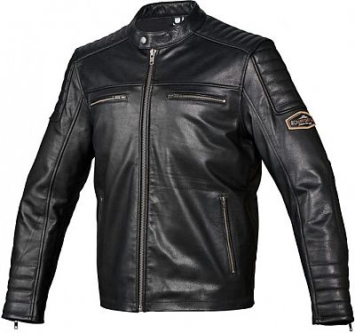 GC Bikewear Logan, Lederjacke - Braun - 56 von GC Bikewear