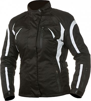 GC Bikewear Lynn, Textiljacke wasserdicht Damen - Schwarz/Weiß - XL von GC Bikewear