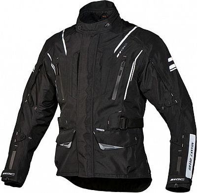 GC Bikewear Nelson, Textiljacke wasserdicht - Schwarz - L von GC Bikewear