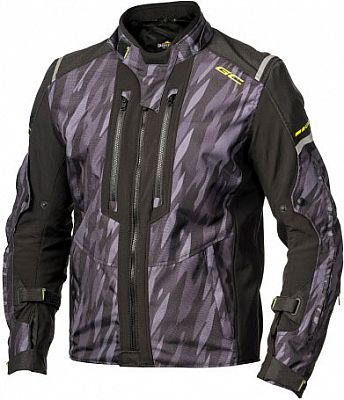 GC Bikewear Norwalk, Textiljacke wasserdicht - Schwarz/Grau - M von GC Bikewear