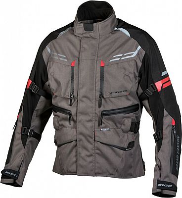 GC Bikewear Ventura, Textiljacke wasserdicht - Grau/Schwarz - 8XL von GC Bikewear