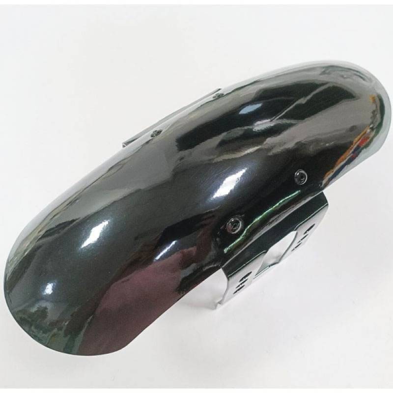 35 mm kurzer Frontkotflügel für Sportster Iron 883 1200 XL Modelle 1998-2019 Glanz Schwarz von GCDZKJIJ