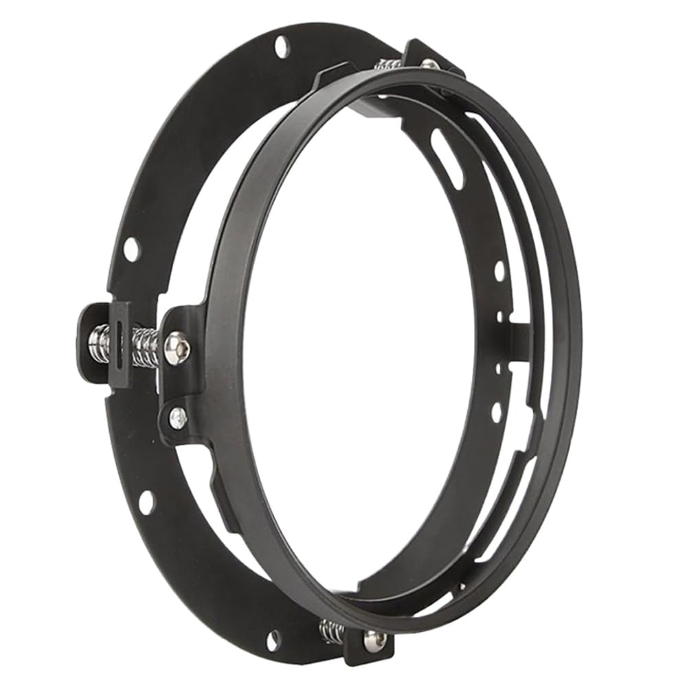 7 -Zoll -LED -Scheinwerfer -Ring -Ring -Adapter -Halterung für JK -Scheinwerferlampenhalter(1PC Black) von GCDZKJIJ