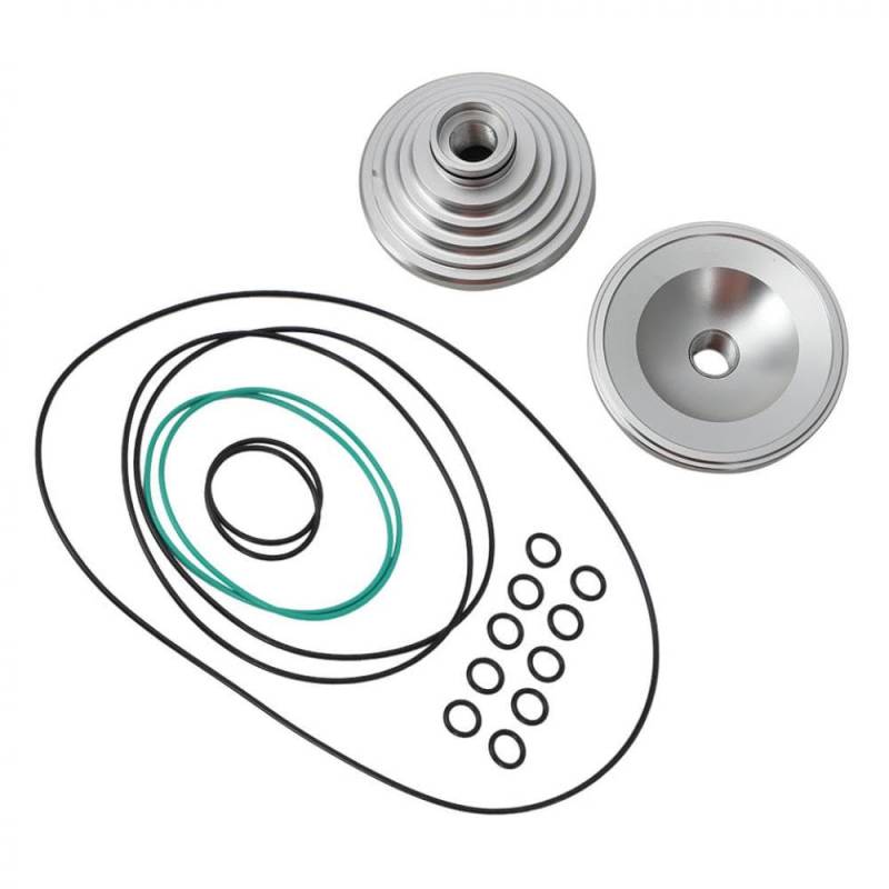 Aluminium Cool Head Kit mit 21 CCM Domes O-Rings Bolzen Nüsse und Unterlegscheiben für Banshee 350 1987-2006 Kompatibilität(21cc Dome with Rings) von GCDZKJIJ