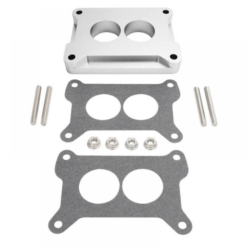 Carburetor Spacer Kit kompatibel mit Autolit 2BL Oval Track Silber 1 Zoll 2,54 cm Ersatzteil von GCDZKJIJ