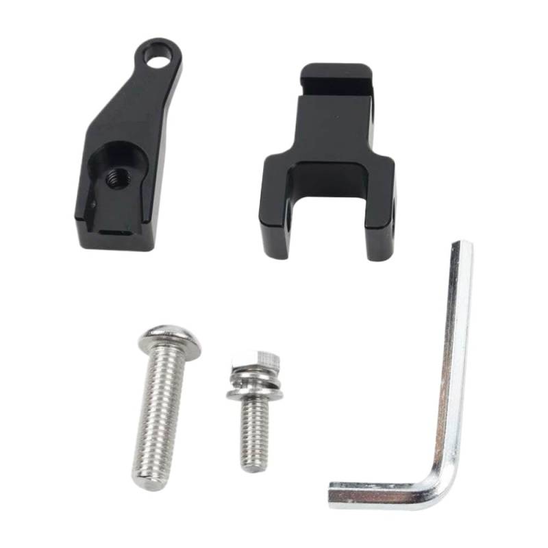 DL250 V Strom GW250 GSX 250 GW250 GSX 250 DR300 Motorradzubehör EIN Finger Kupplung Hebel Easy Pull Clutch Arm(Black) von GCDZKJIJ