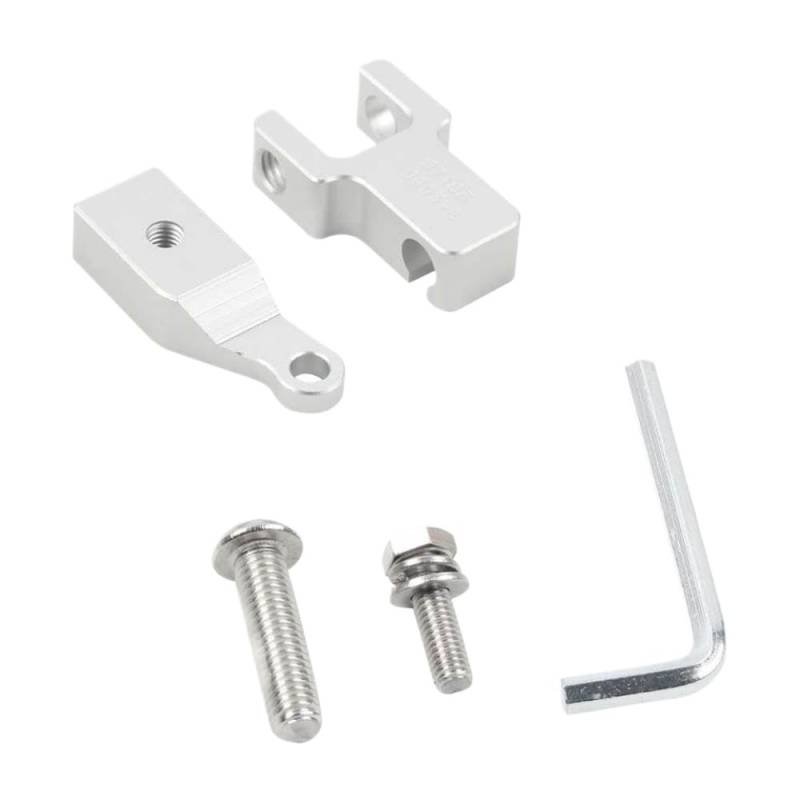DL250 V Strom GW250 GSX 250 GW250 GSX 250 DR300 Motorradzubehör EIN Finger Kupplung Hebel Easy Pull Clutch Arm(Silver) von GCDZKJIJ