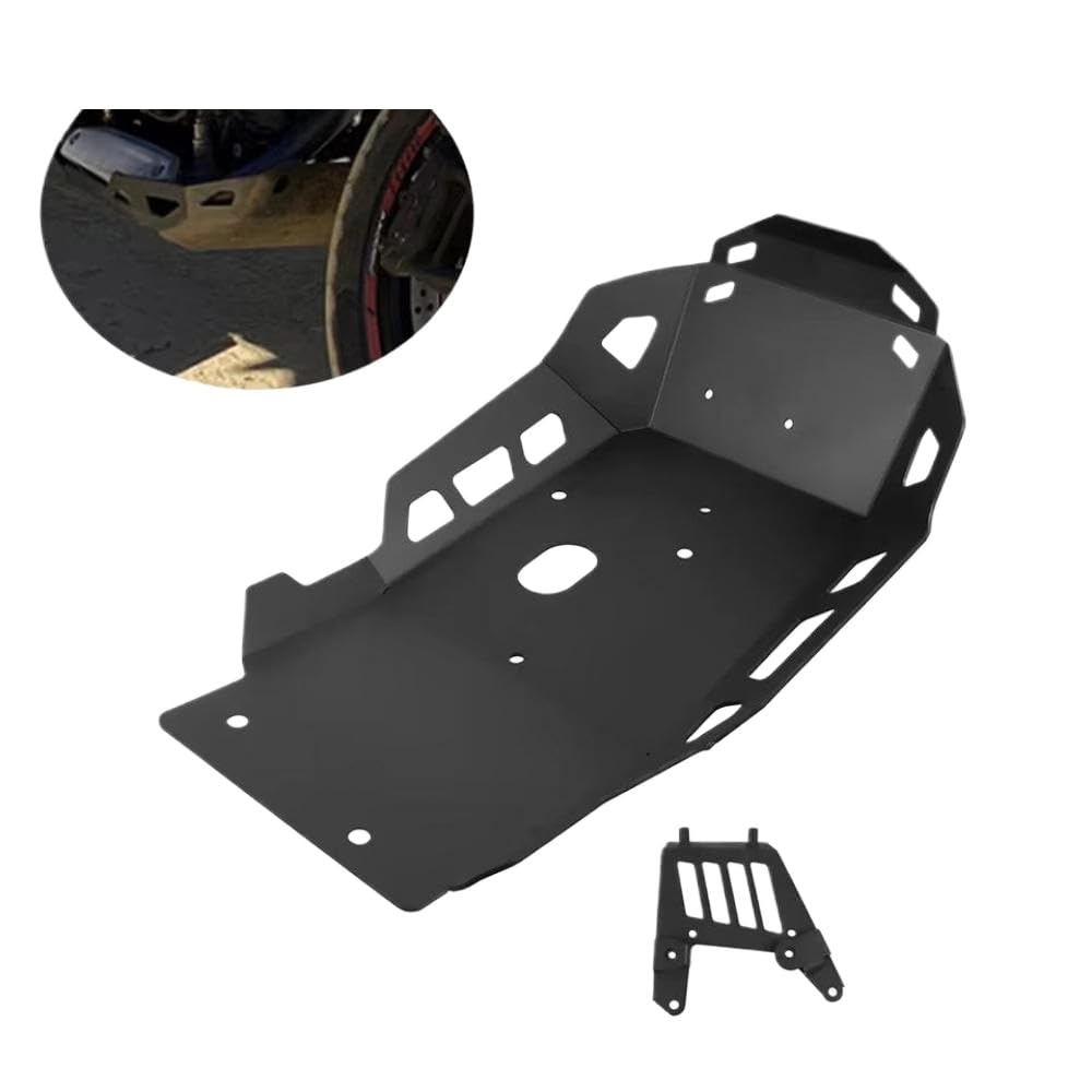 LowerGuard Bottom Chassis Protection Cover Bauch Pfanne Skidplatte kompatibel mit F900R F900XR F 900 XR F900 XR 2020-2024 2023(Silver) von GCDZKJIJ