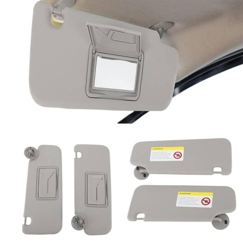 Sun Visor-Ersatz für Sonic Aveo 2012-2016 Grau von GCDZKJIJ