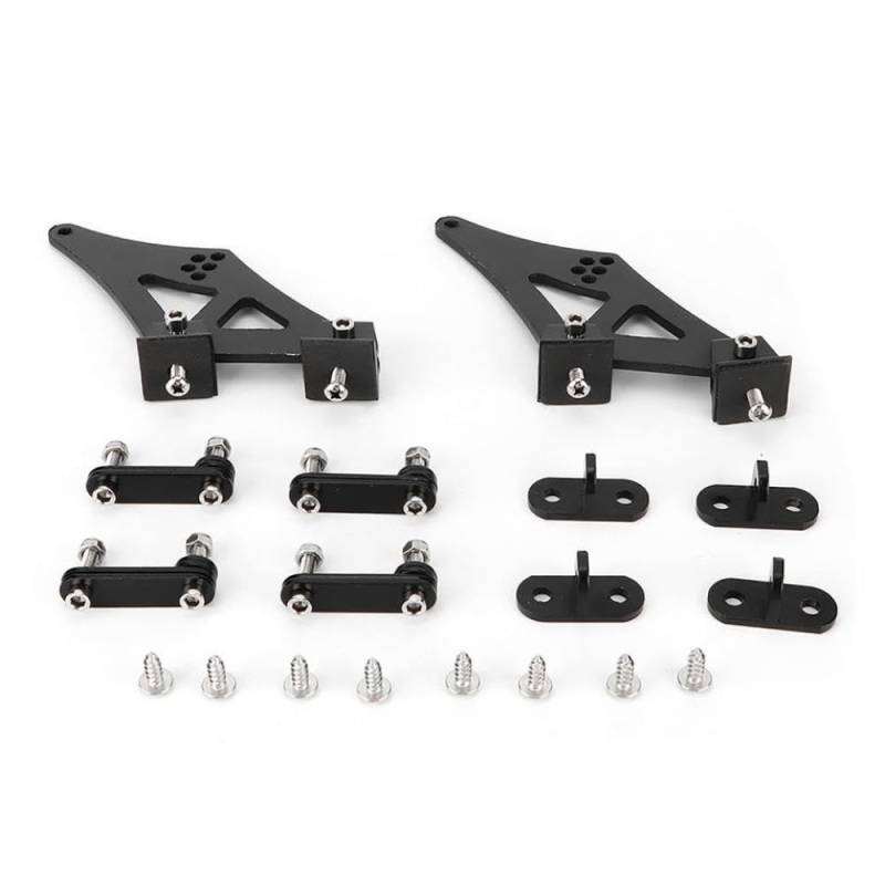 Universelle 5 -Zoll -CNC -Aluminium -Heckflügel -Rennspoiler -Halterung der Heckflügel -Kofferraum -Rennspoiler -Halterungen, die mit verschiedenen Fahrzeugen kompatibel sind von GCDZKJIJ