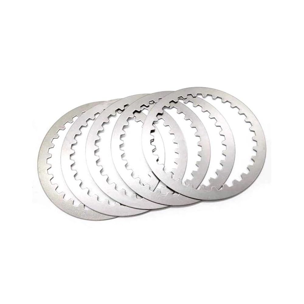 Motorradteile NC250 Teile Fit For Motor Kupplung Reibung Platte Holz Motorrad Stahl Kit 177mm NC250 250CC Zubehör Kayo K6 T6 BSE(Steel sheets) von GCNMPJ