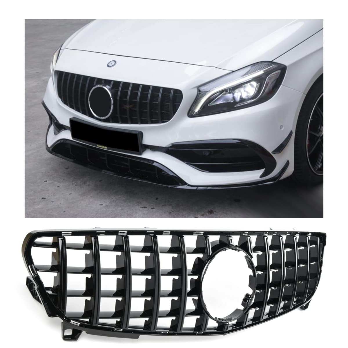 GCP Grill Sport Kühlergrill passt für Mercedes W176 FACELIFT PANAMERICANA AMG GT DESIGN GCP Grill Sport Kühlergrill passt für Mercedes W176 FACELIFT PANAMERICANA AMG GT DESIGN von GCP