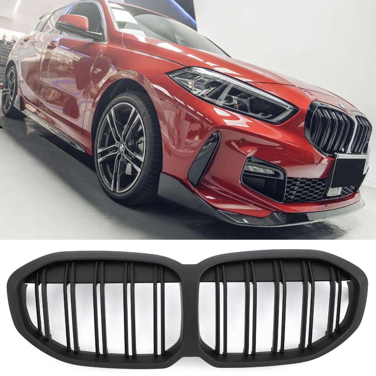GCP PASST FÜR 1ER F40 F41 SPORT KÜHLERGRILL DOPPELSTEG GRILL MATT SCHWARZ GCP PASST FÜR 1ER F40 F41 SPORT KÜHLERGRILL DOPPELSTEG GRILL MATT SCHWARZ von GCP