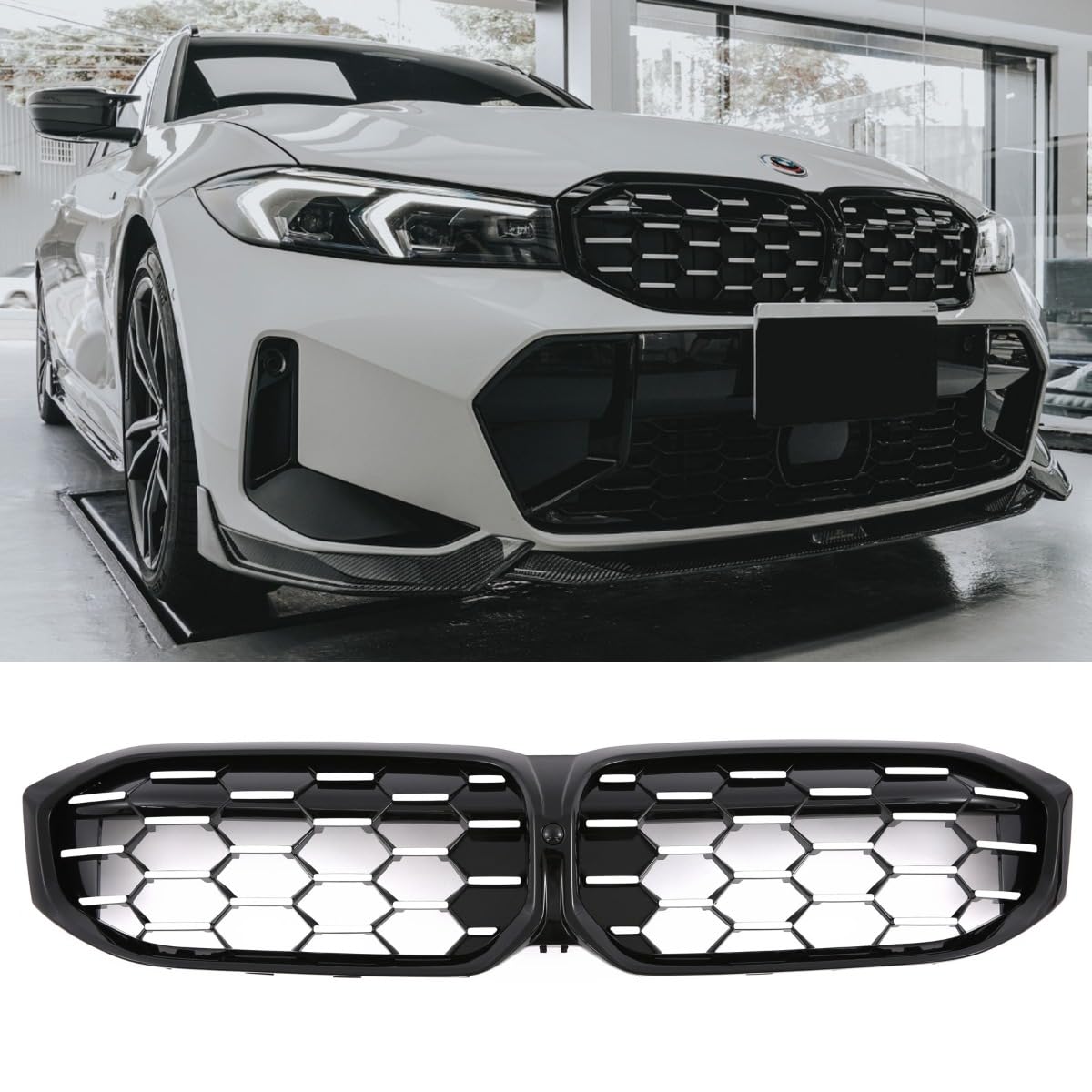 GCP PASST FÜR BMW 3ER G20 G21 LCI AB 07/2022 KÜHLERGRILL CHROM SCHWARZ GCP PASST FÜR BMW 3ER G20 G21 LCI AB 07/2022 KÜHLERGRILL CHROM SCHWARZ von GCP