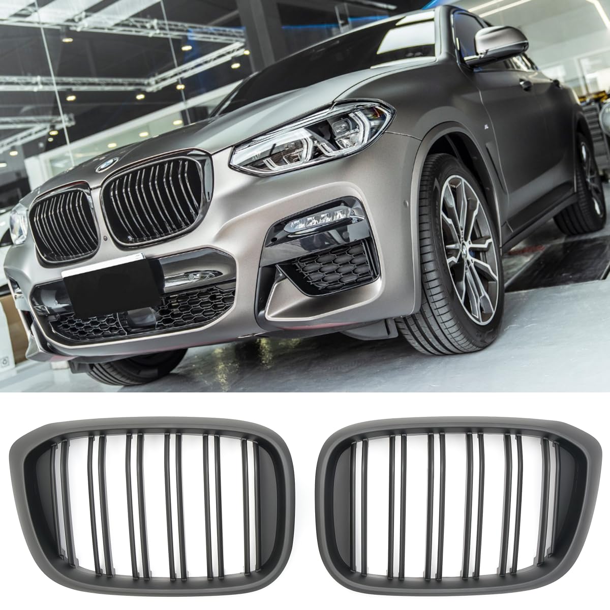 GCP PASST FÜR X3 X4 G01 G02 SPORT KÜHLERGRILL DOPPELSTEG GRILL MATT SCHWARZ GCP PASST FÜR X3 X4 G01 G02 SPORT KÜHLERGRILL DOPPELSTEG GRILL MATT SCHWARZ von GCP