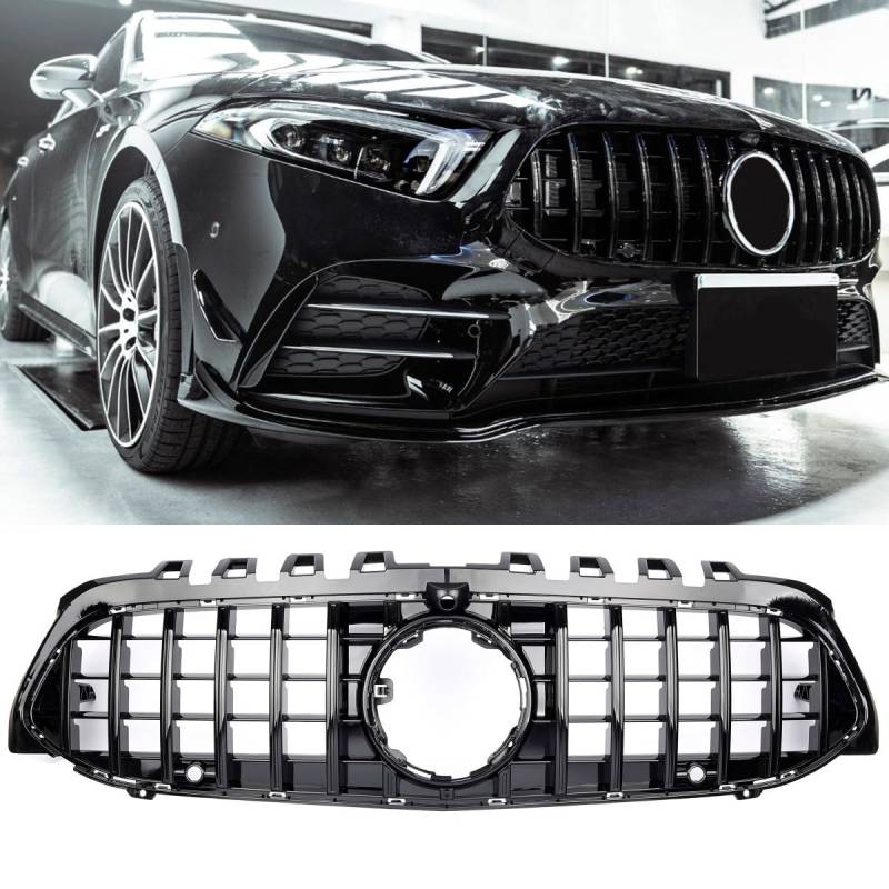 GCP Grill Sport Kühlergrill passt für Mercedes W177 V177 360° PANAMERICANA AMG GT DESIGN von GCP