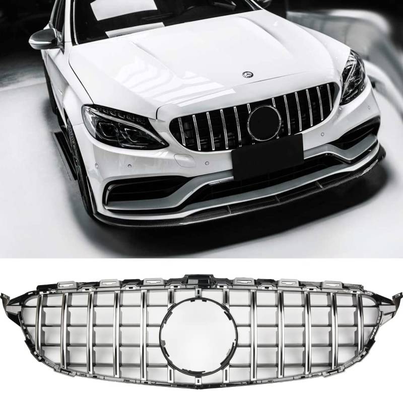 GCP Grill Sport Kühlergrill passt für Mercedes W205 VORFACELIFT Panamericana AMG GT DESIGN von GCP
