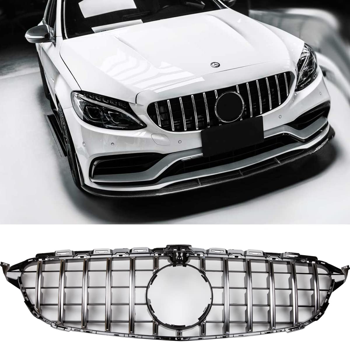 GCP Grill Sport Kühlergrill 360° passt für Mercedes W205 Panamericana AMG GT DESIGN GCP Grill Sport Kühlergrill 360° passt für Mercedes W205 Panamericana AMG GT DESIGN von GCP