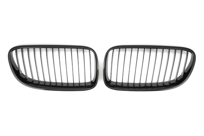 PASST FÜR BMW 3ER E92 E93 10-13 SPORT GRILL GLANZ SCHWARZ von GCP