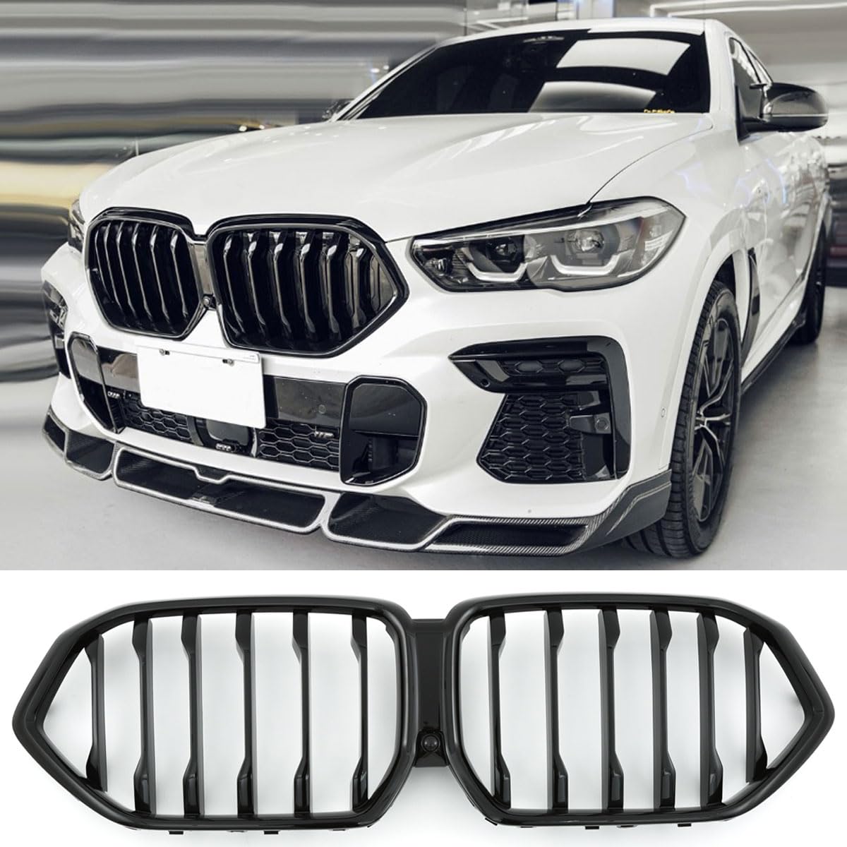 GCP PASST FÜR X6 G06 SPORT KÜHLERGRILL PERFORMANCE GRILL GLANZ SCHWARZ GCP PASST FÜR X6 G06 SPORT KÜHLERGRILL PERFORMANCE GRILL GLANZ SCHWARZ von GCP