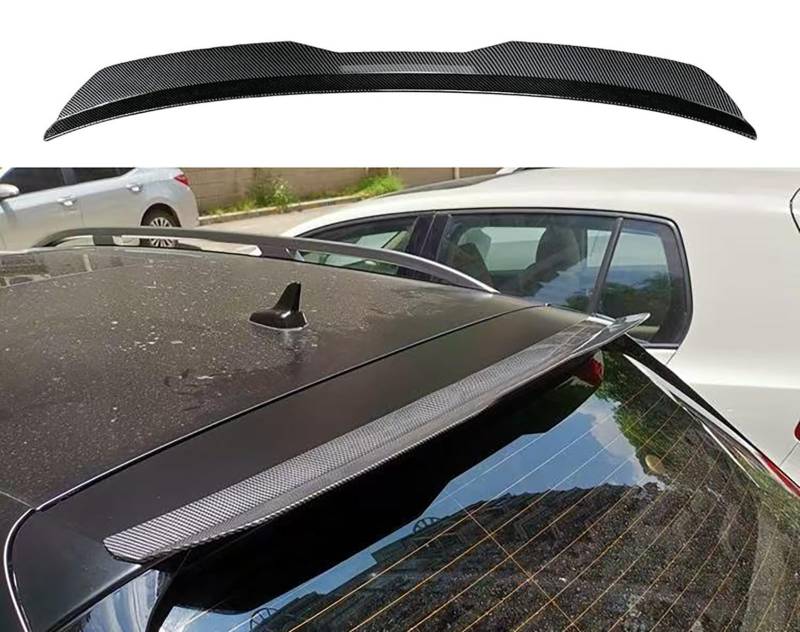 Auto ABS Heckspoiler für Acura MDX 2001-2003 2004 2005 2006, Heckflügel Dachspoiler Kofferraumspoiler Kratzfeste Styling Nachrüsten Zubehör,Carbon Pattern von GCSDMJ