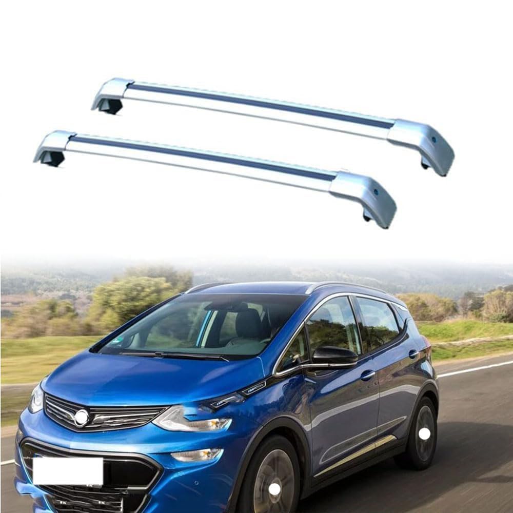 2 Stück Aluminium Dachträger Relingträger,Dachgepäckträger Alu Relingträger für Ampera Hatchback 2017-2020,A 2 Stück Aluminium Dachträger Relingträger,Dachgepäckträger Alu Relingträger für Ampera Hatchback 2017-2020,A von GCTRICL