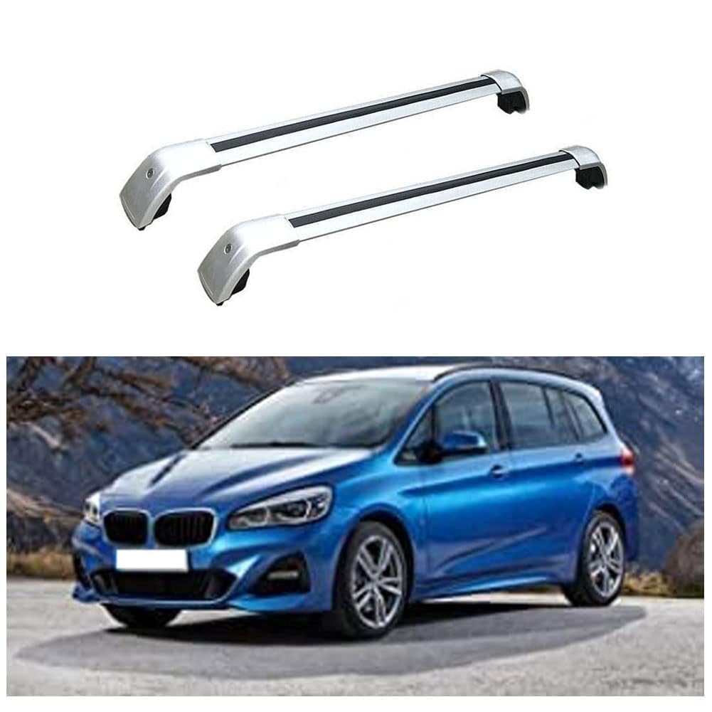 2 Stück Aluminium Dachträger Relingträger,Dachgepäckträger Alu Relingträger für BMW 2 Series F46 Gran Tourer 2015-2021,C 2 Stück Aluminium Dachträger Relingträger,Dachgepäckträger Alu Relingträger für BMW 2 Series F46 Gran Tourer 2015-2021,C von GCTRICL