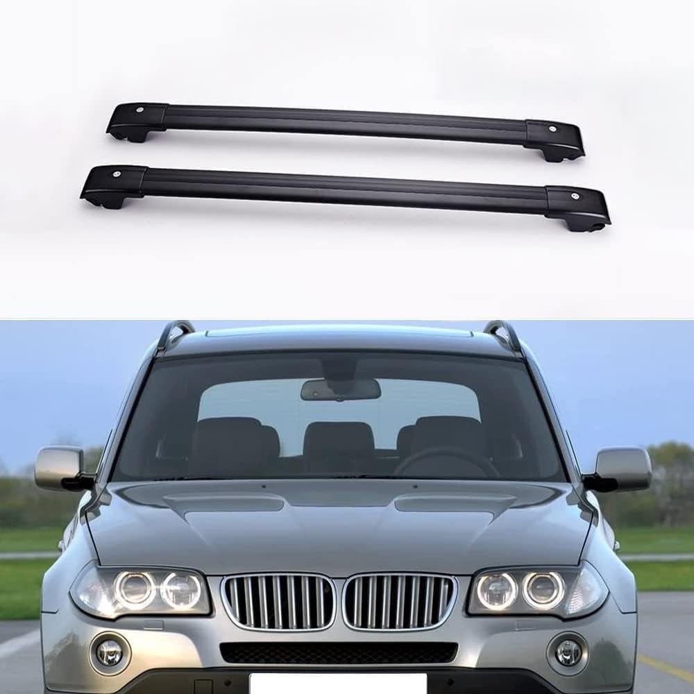 2 Stück Aluminium Dachträger Relingträger,Dachgepäckträger Alu Relingträger für BMW X3 E83 2003-2011,A 2 Stück Aluminium Dachträger Relingträger,Dachgepäckträger Alu Relingträger für BMW X3 E83 2003-2011,A von GCTRICL