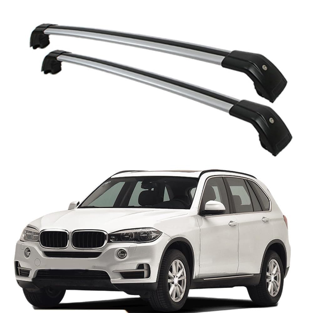 2 Stück Aluminium Dachträger Relingträger,Dachgepäckträger Alu Relingträger für BMW X5/IX5 F15 F85 G05 2013-2018,A 2 Stück Aluminium Dachträger Relingträger,Dachgepäckträger Alu Relingträger für BMW X5/IX5 F15 F85 G05 2013-2018,A von GCTRICL