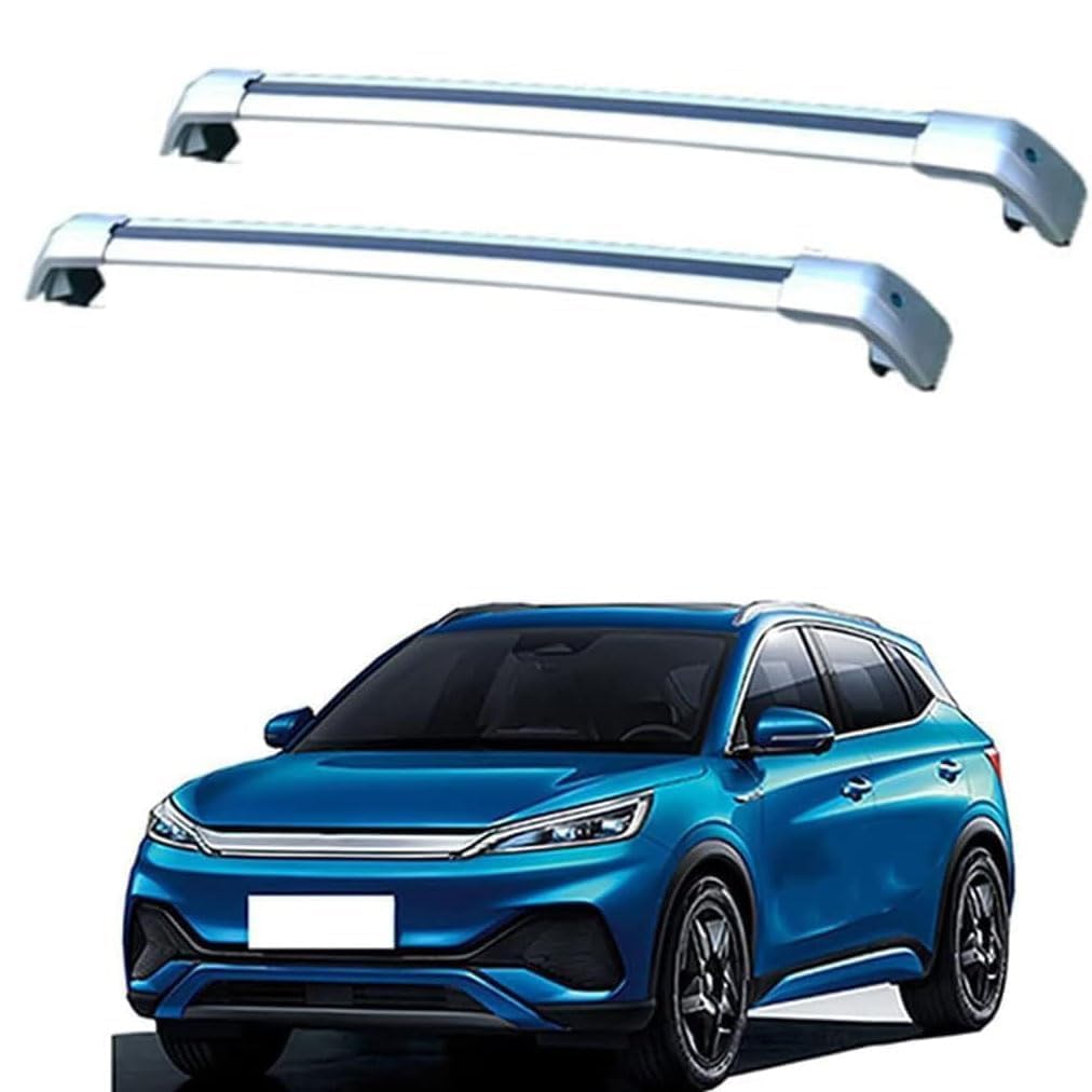 2 Stück Aluminium Dachträger Relingträger,Dachgepäckträger Alu Relingträger für BYD Yuan Plus Atto 3 2022-2024+,A 2 Stück Aluminium Dachträger Relingträger,Dachgepäckträger Alu Relingträger für BYD Yuan Plus Atto 3 2022-2024+,A von GCTRICL