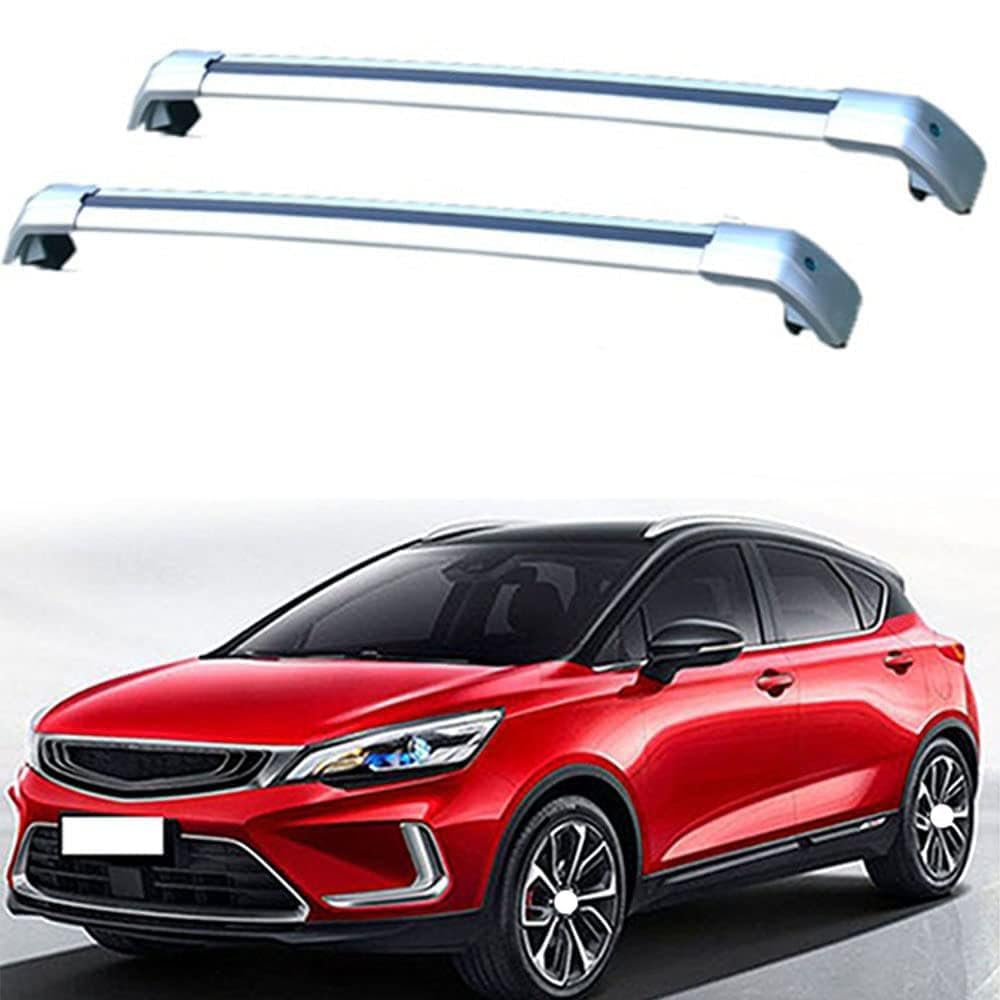 2 Stück Aluminium Dachträger Relingträger,Dachgepäckträger Alu Relingträger für Geely Emgrand GS 2016-2018,A 2 Stück Aluminium Dachträger Relingträger,Dachgepäckträger Alu Relingträger für Geely Emgrand GS 2016-2018,A von GCTRICL