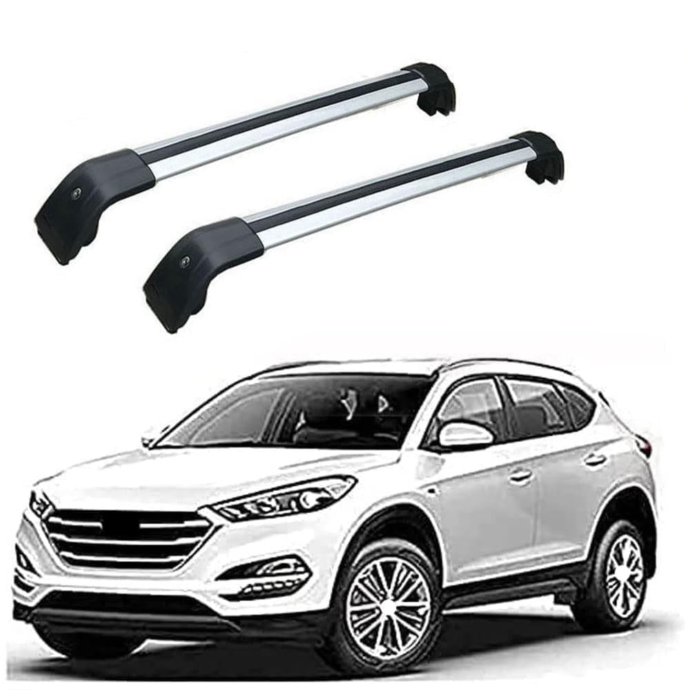2 Stück Aluminium Dachträger Relingträger,Dachgepäckträger Alu Relingträger für Hyundai Tucson 2016-2021,C 2 Stück Aluminium Dachträger Relingträger,Dachgepäckträger Alu Relingträger für Hyundai Tucson 2016-2021,C von GCTRICL