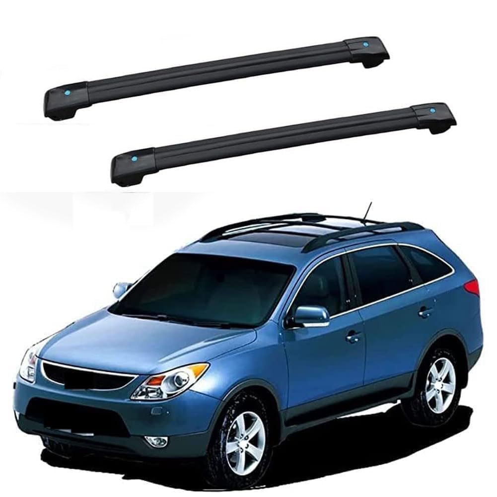 2 Stück Aluminium Dachträger Relingträger,Dachgepäckträger Alu Relingträger für Hyundai Veracruz 2008-2012,A 2 Stück Aluminium Dachträger Relingträger,Dachgepäckträger Alu Relingträger für Hyundai Veracruz 2008-2012,A von GCTRICL