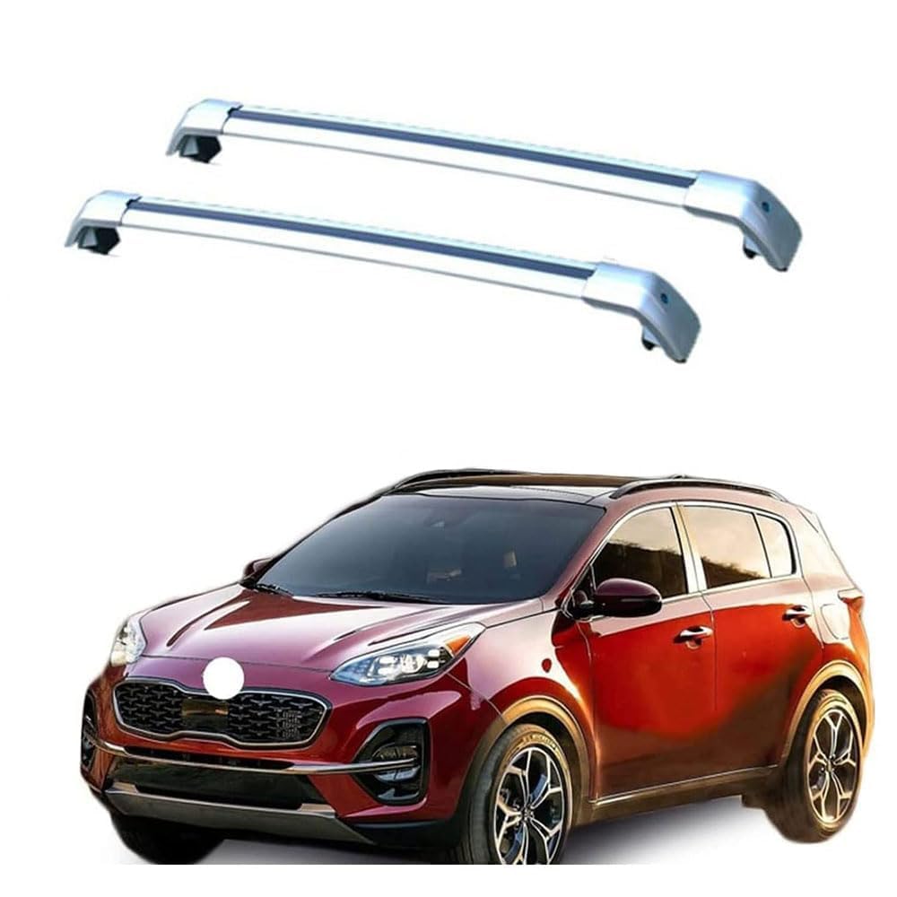 2 Stück Aluminium Dachträger Relingträger,Dachgepäckträger Alu Relingträger für KIA Sportage 2015-2020,B 2 Stück Aluminium Dachträger Relingträger,Dachgepäckträger Alu Relingträger für KIA Sportage 2015-2020,B von GCTRICL
