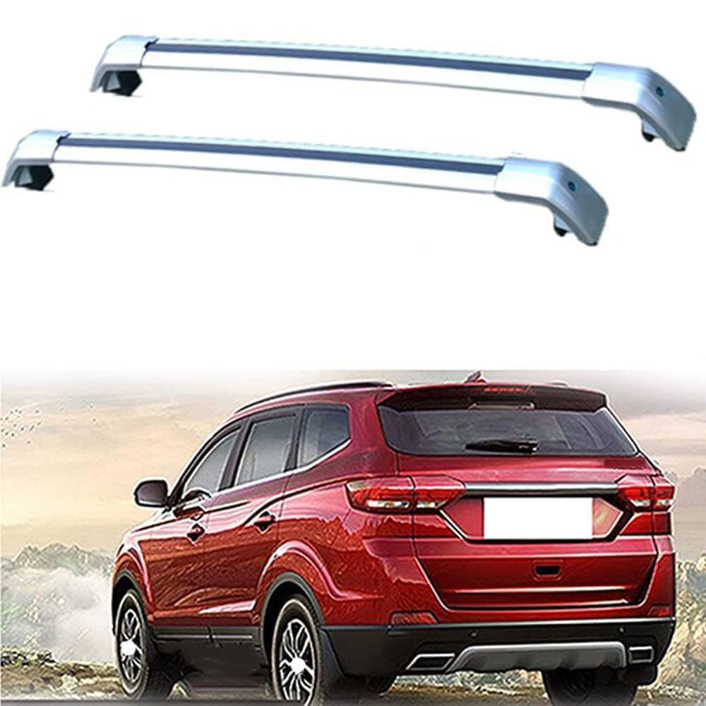 2 Stück Aluminium Dachträger Relingträger,Dachgepäckträger Alu Relingträger für LIFAN MyWay 2017-2019,A 2 Stück Aluminium Dachträger Relingträger,Dachgepäckträger Alu Relingträger für LIFAN MyWay 2017-2019,A von GCTRICL