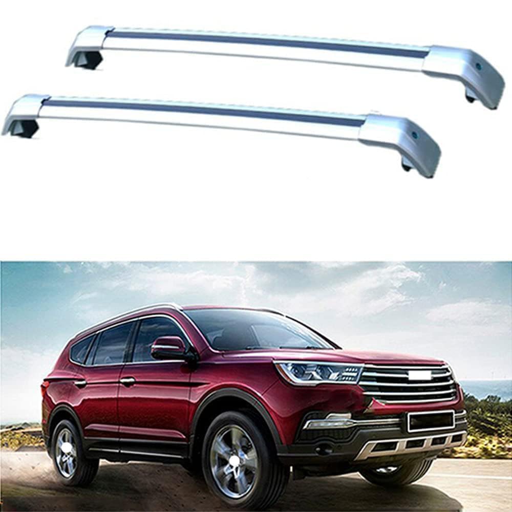 2 Stück Aluminium Dachträger Relingträger,Dachgepäckträger Alu Relingträger für LIFAN X80 2017 2018,B 2 Stück Aluminium Dachträger Relingträger,Dachgepäckträger Alu Relingträger für LIFAN X80 2017 2018,B von GCTRICL