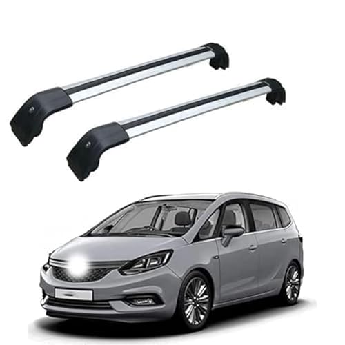 2 Stück Aluminium Dachträger Relingträger,Dachgepäckträger Alu Relingträger für Zafira Tourer 2011-2019,B 2 Stück Aluminium Dachträger Relingträger,Dachgepäckträger Alu Relingträger für Zafira Tourer 2011-2019,B von GCTRICL