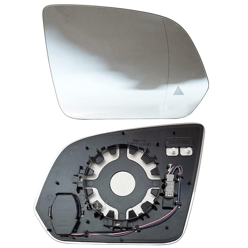 Flügel Spiegelglas Ersatz für Benz V Class Vito W447 2016-2022,Umkehrlinse Rückfahrglas Spiegel mit Heizfunktion/Spiegelglas Links Rechts mit Trägerplatte Toter-Winkel-Assistent,Right Flügel Spiegelglas Ersatz für Benz V Class Vito W447 2016-2022,Umkehrlinse Rückfahrglas Spiegel mit Heizfunktion/Spiegelglas Links Rechts mit Trägerplatte Toter-Winkel-Assistent,Right von GCTRICL